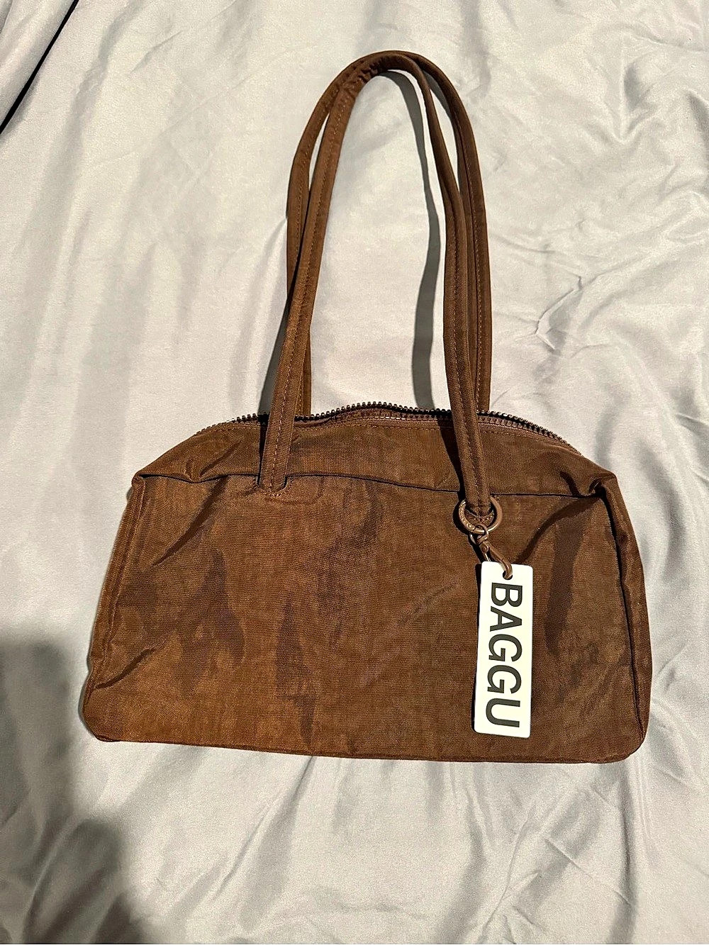 BAGGU Bowler Bag - Coffee/Brown